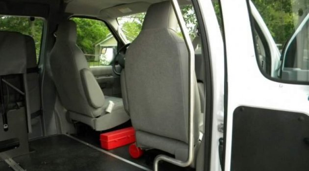 ford e250 swivel seat