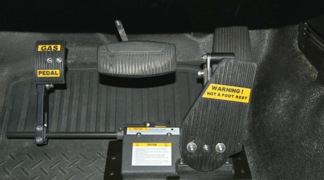 Mps Left Foot Gas Pedal with Guarb