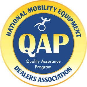 thumbs qap logo Supporting NMEDA Wheelchair Van Dealers